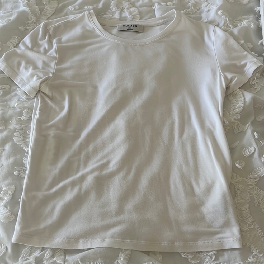 Aritzia babaton white t shirt